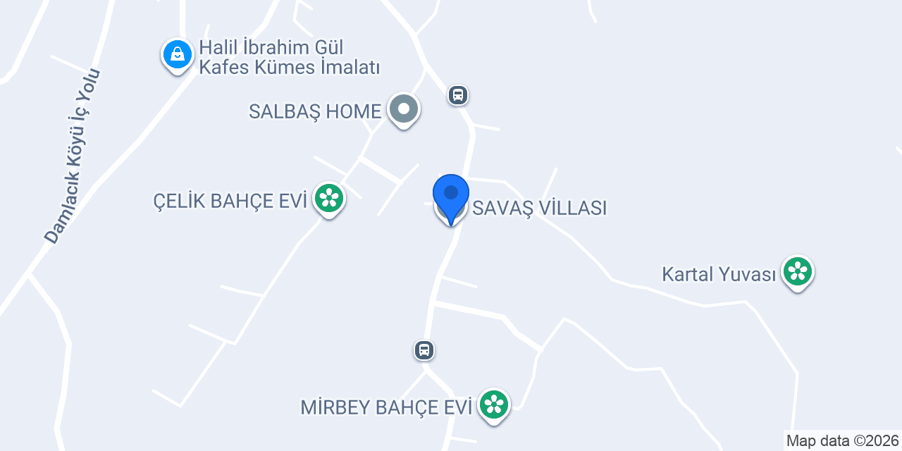 SAVAŞ VİLLASI konumu