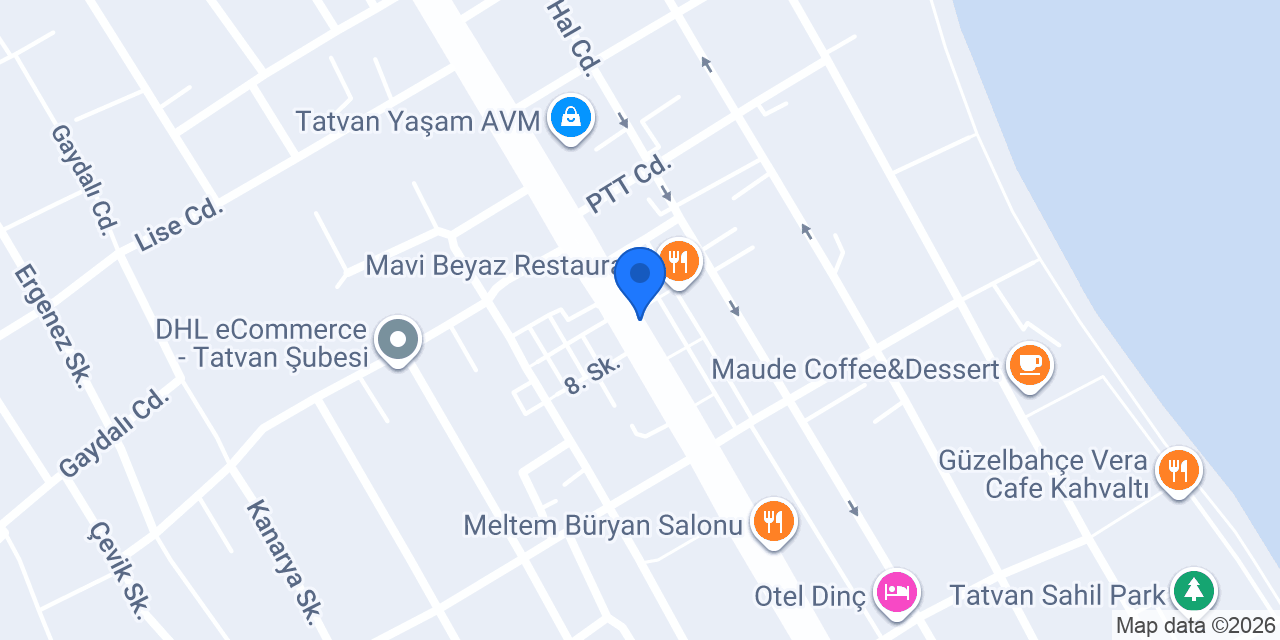 YELTEKİNLER ONUR KUYUMCULUK konumu