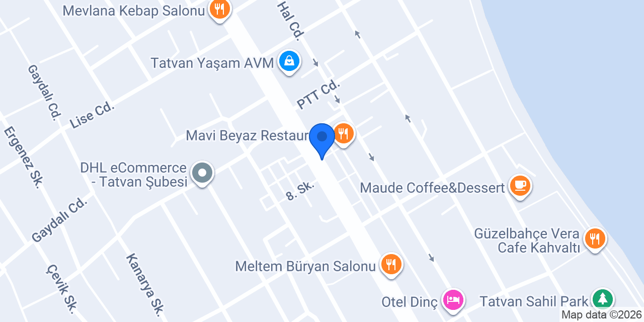 TATVAN İZ YAPI EMLAK konumu