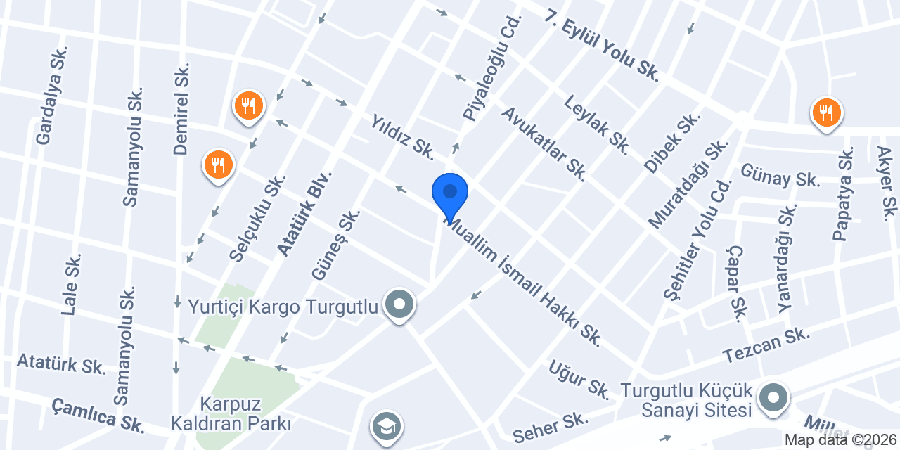 Turgutlu Kalen Anahtar Çilingir konumu