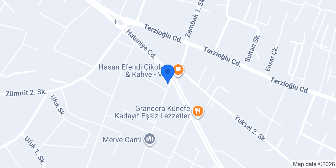 Zümrüt perde ve halı konumu