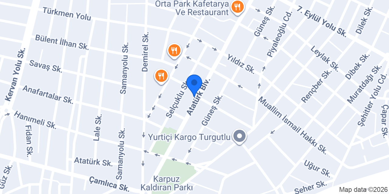 SENEM OPTİK konumu
