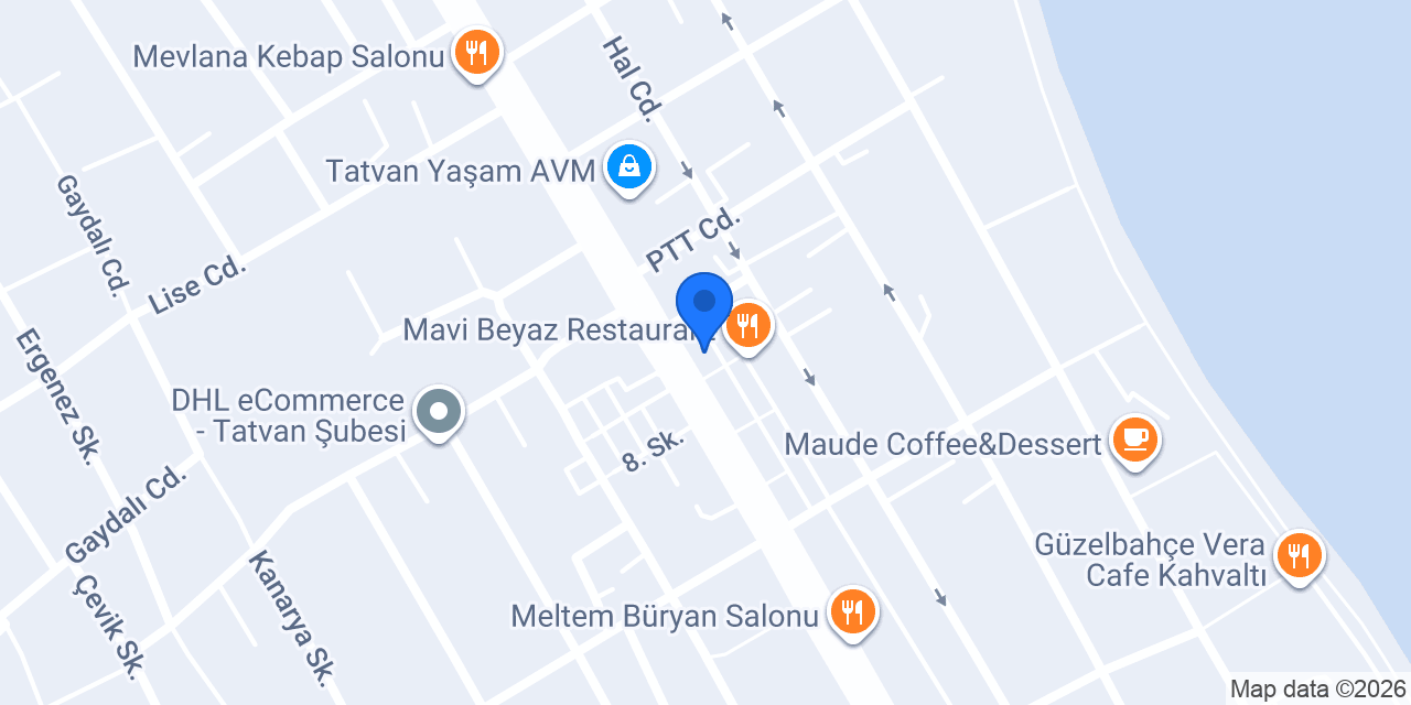 Tatvan Karaman Otel konumu