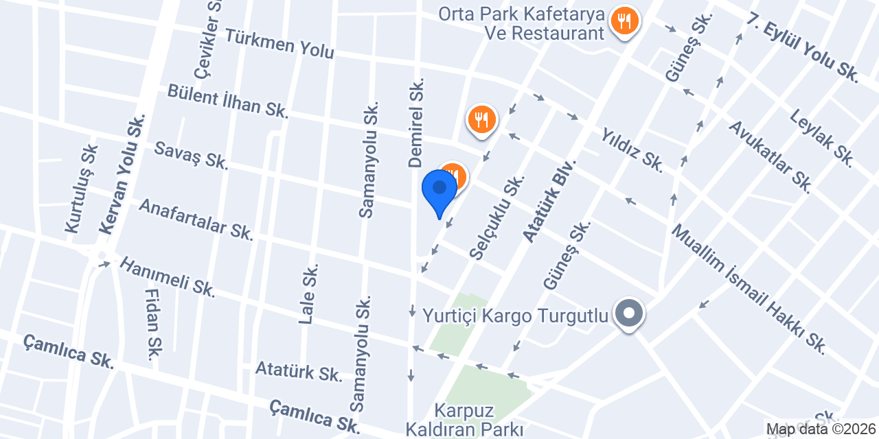 Coffy Manisa Turgutlu konumu