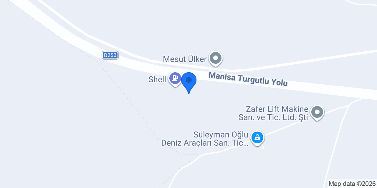 Atarlar Shell Turgutlu konumu