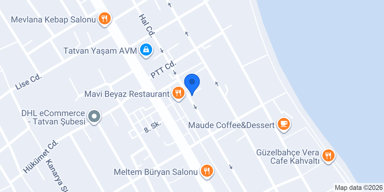 Güngör Omesyus Otel konumu