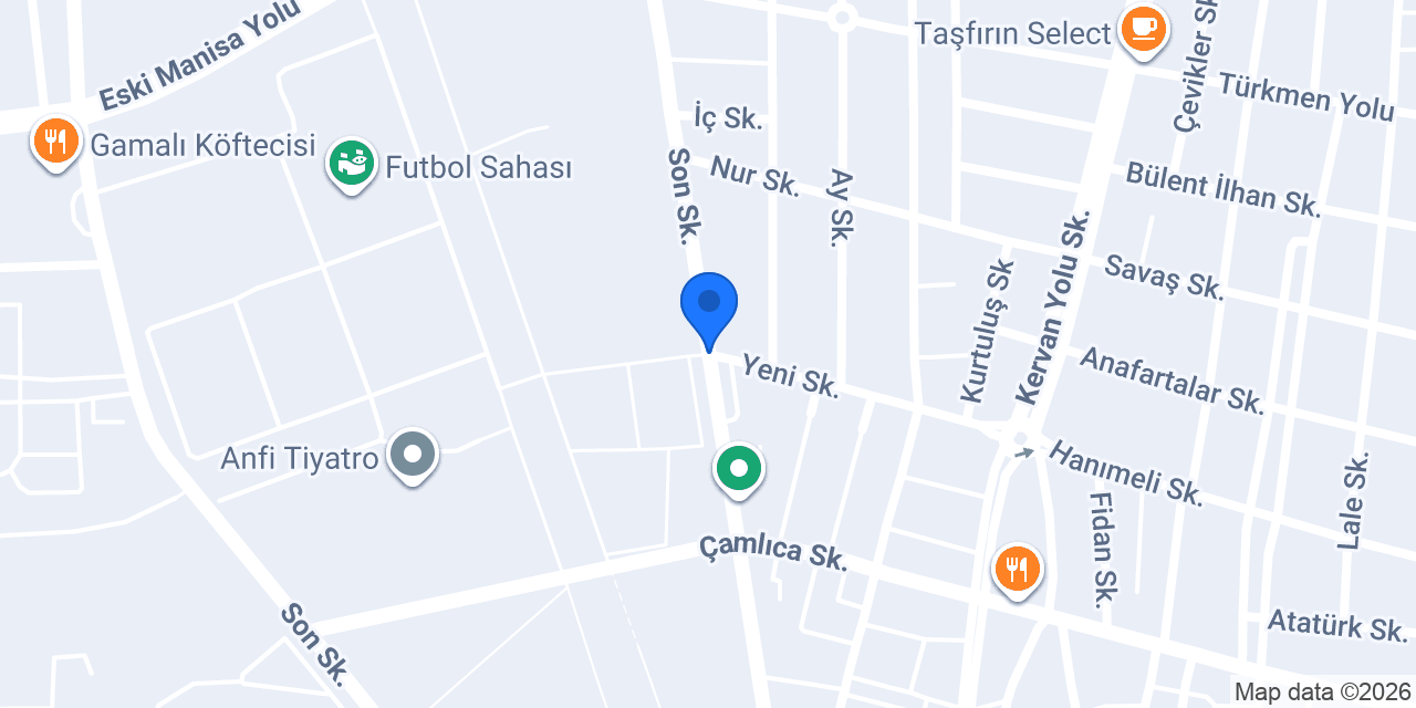 Karamel cafe turgutlu konumu