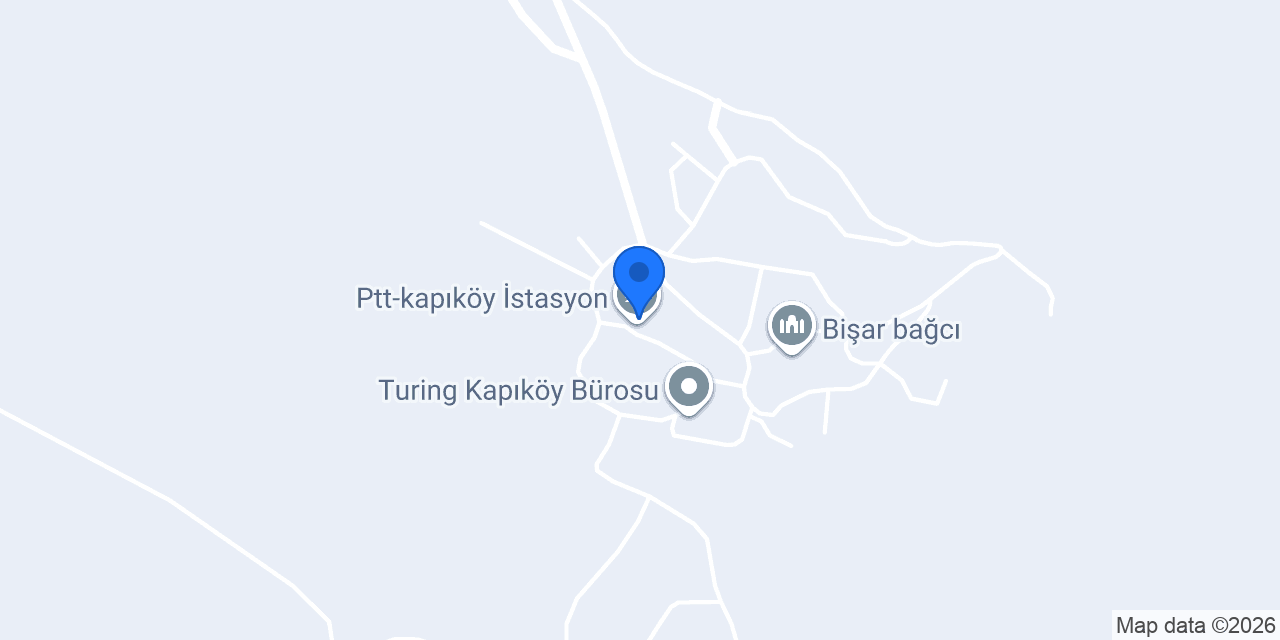 Ptt-kapıköy İstasyon konumu