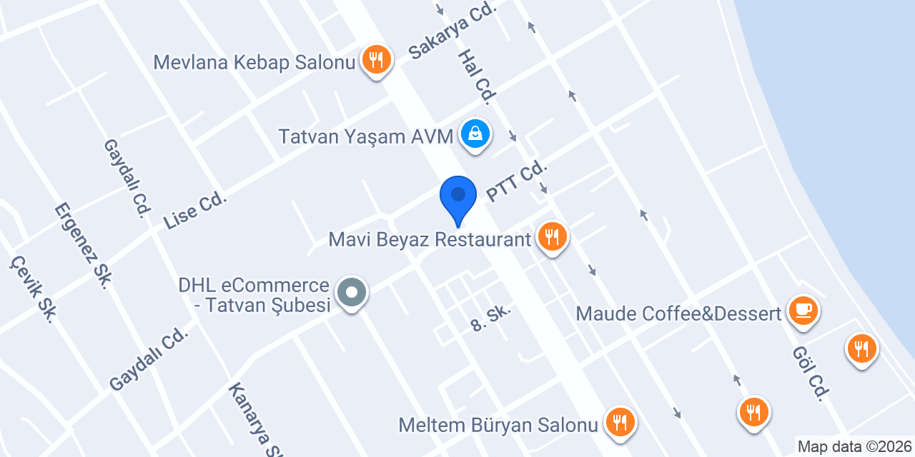 Tatvan Göl Taksi konumu