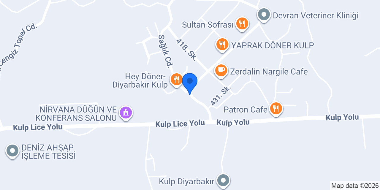 Kulp taksi konumu