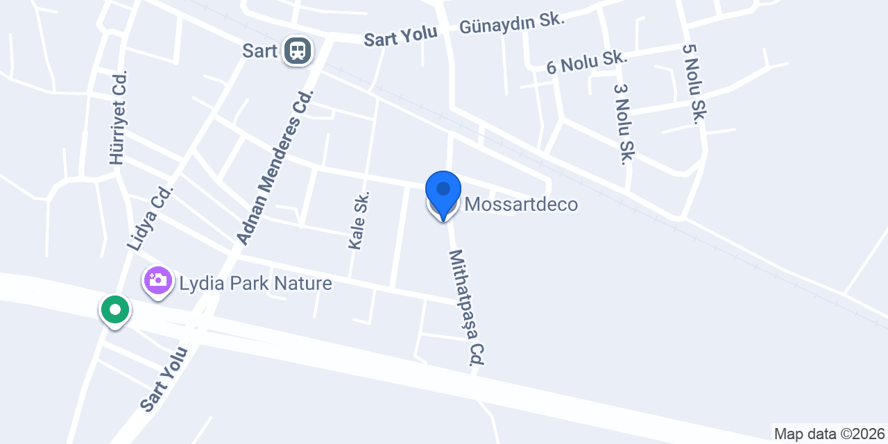 Mossartdeco konumu