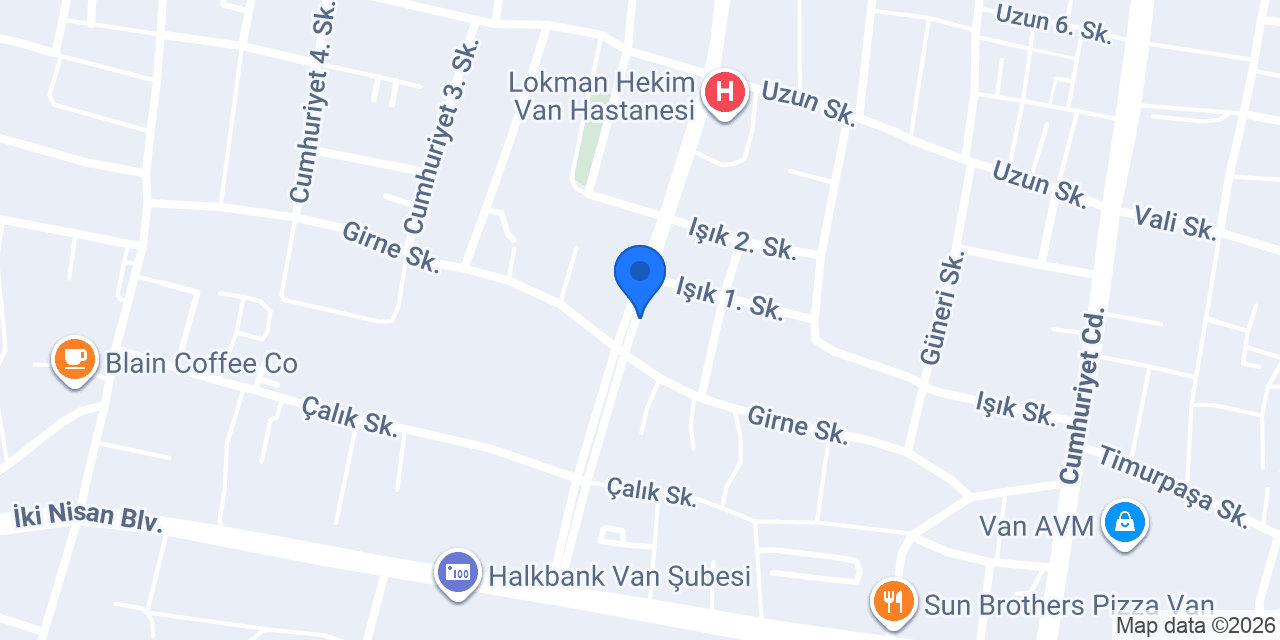 VAN BYT YAPI DEKORASYON konumu