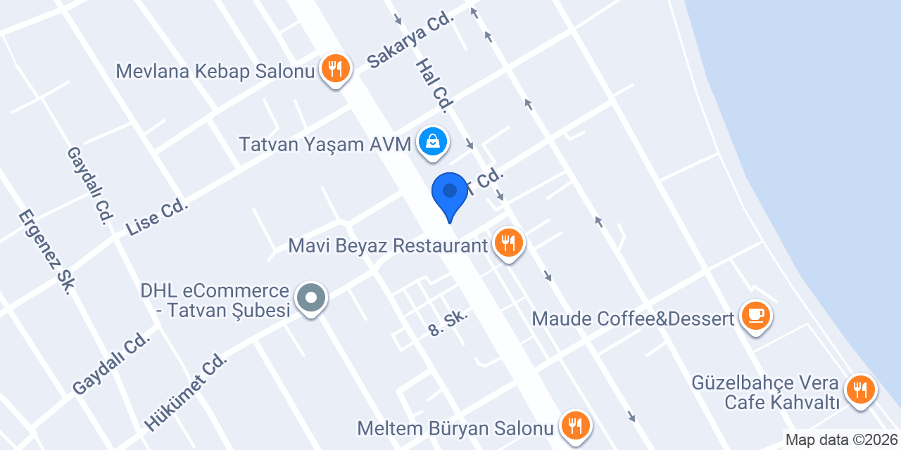 TATVAN AVCIOĞLU KUYUMCULUK konumu