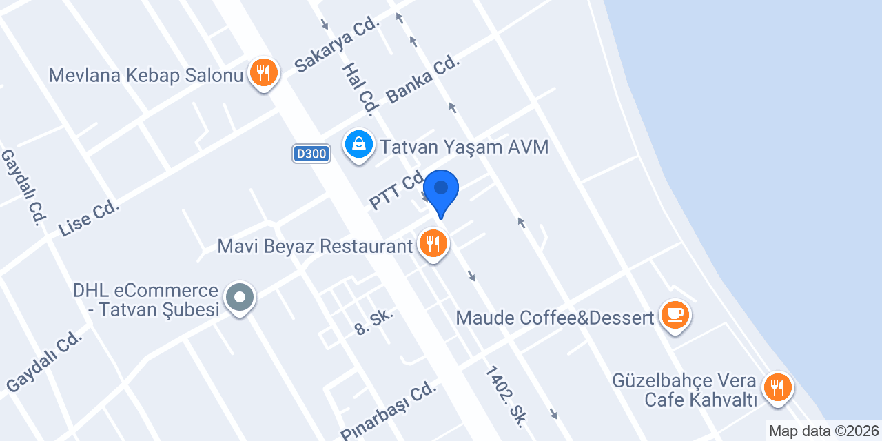 AY-KA Grup Konaklama konumu