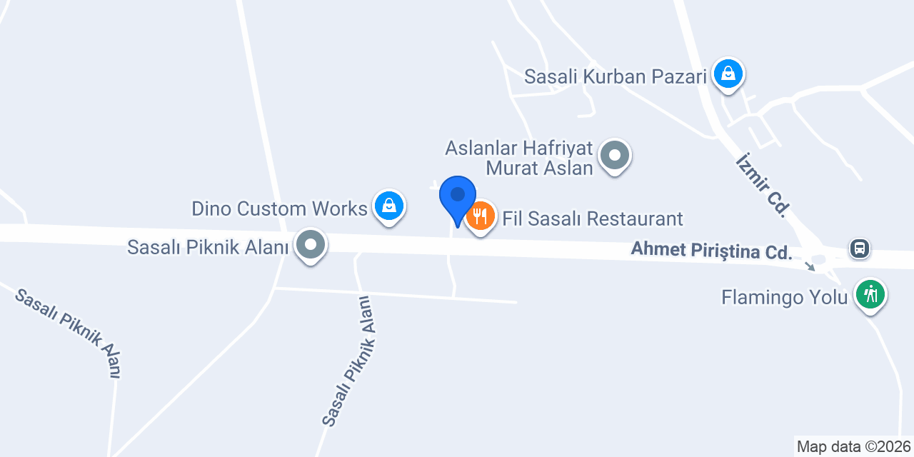 Sasalı taksi konumu