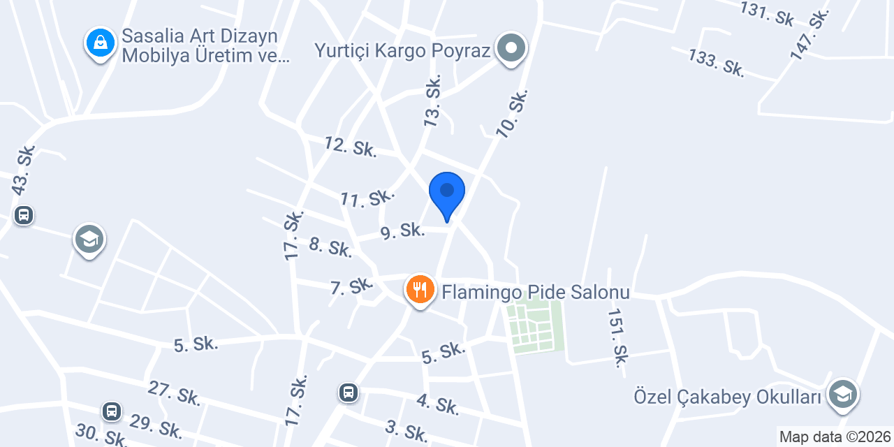 Kuaför Hatice konumu