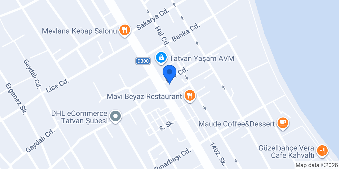 Çiğköfteci Ömer Usta konumu