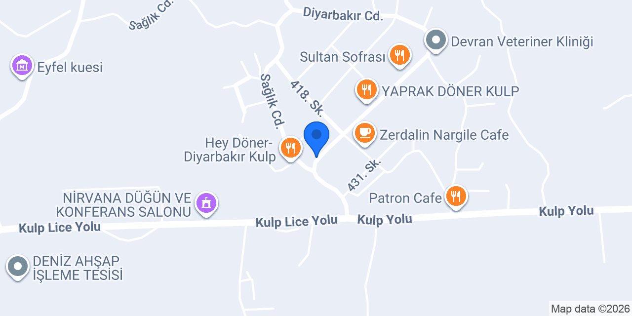 Merkez Eczanesi konumu