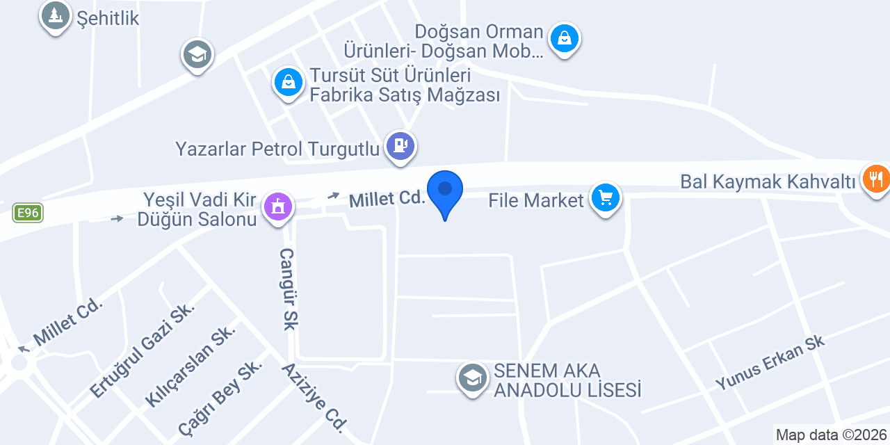 Akcanlar Home & Design konumu