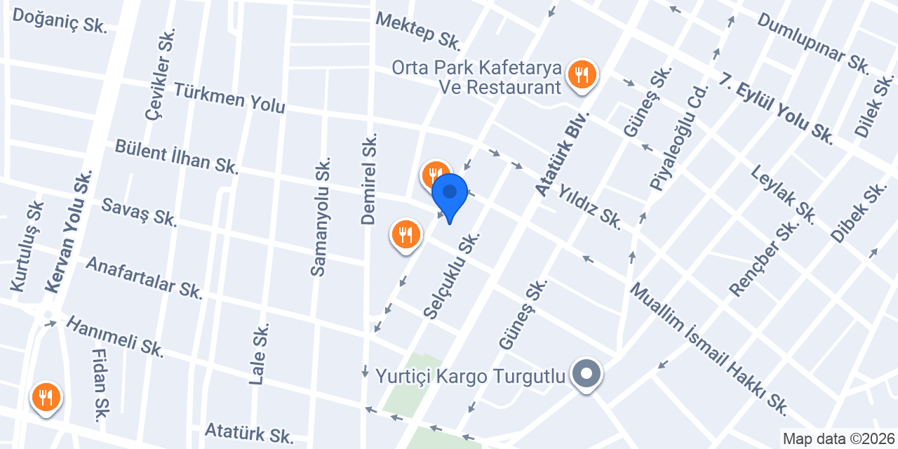 Helvacı Ali Turgutlu Dondurmalı irmik helvası & Waffle konumu