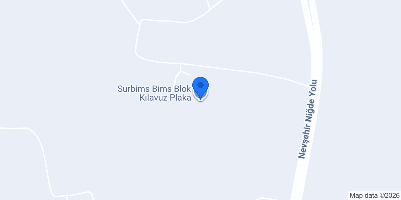 Surbims hafif yapı Elemanları Ltd. Şti konumu