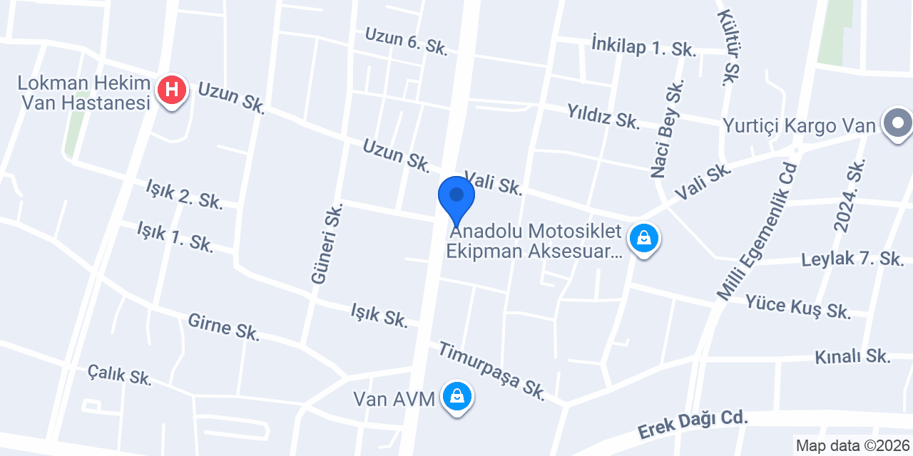 Kappa Van konumu
