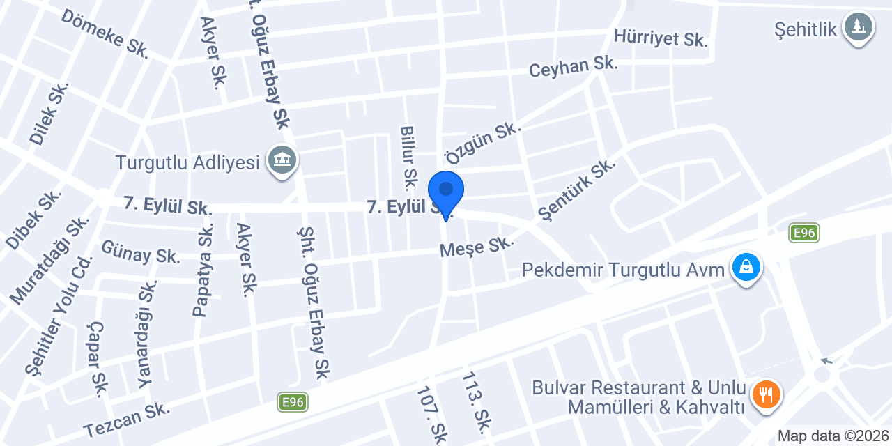 Turdizayn Elektrik Avize konumu