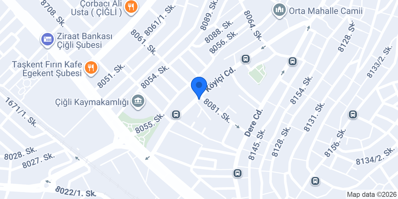Elz Çiçekçilik konumu
