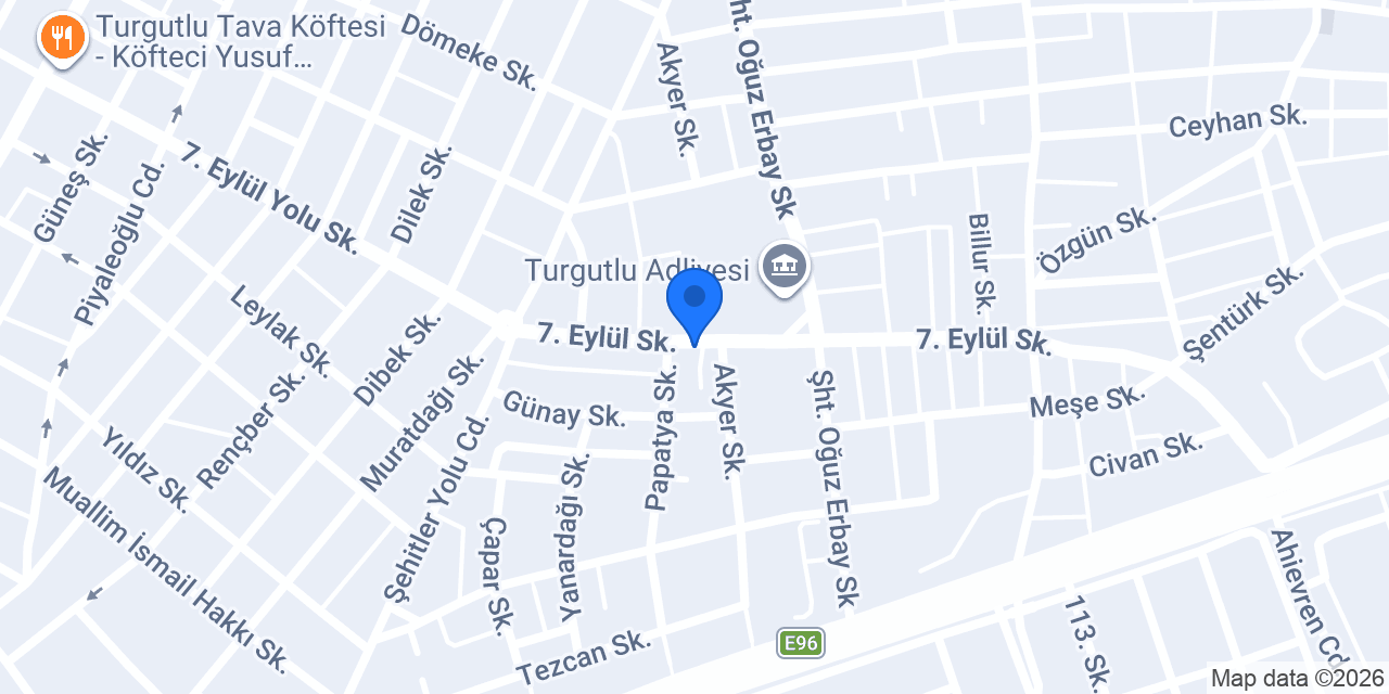 Turkuaz Tavukçuluk konumu