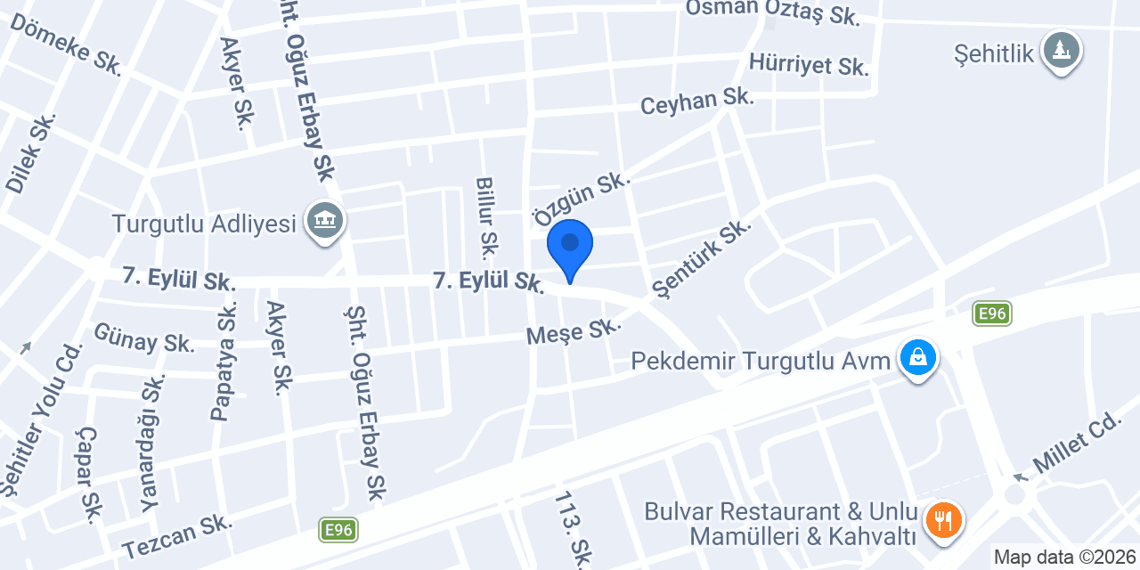 Serpil Çeyiz ve Terzi konumu