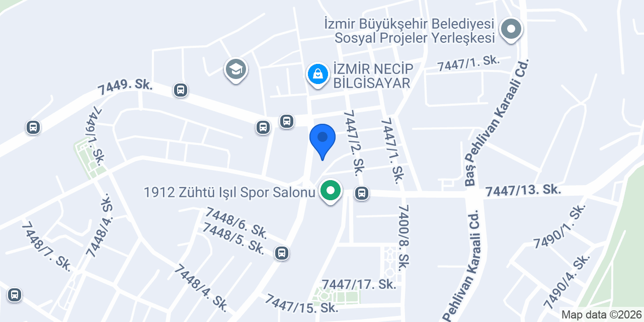 ÇERÇİM A.V.M. konumu