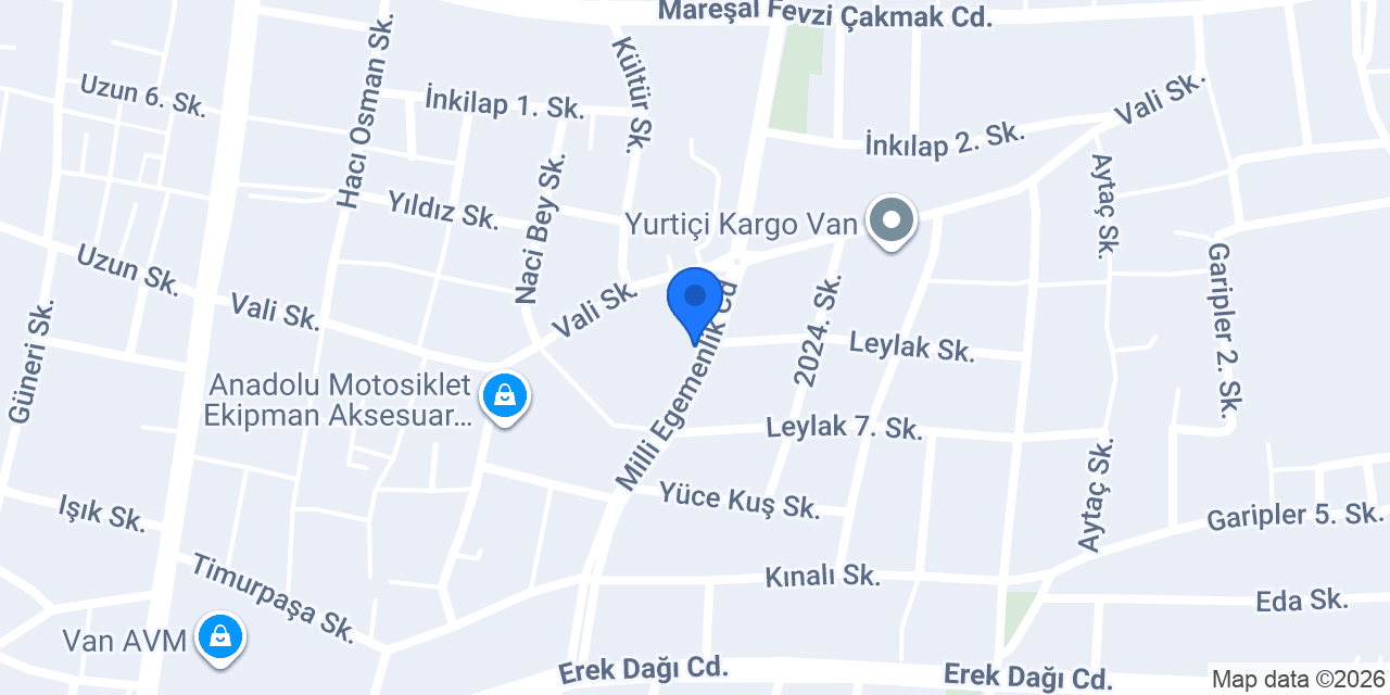 REYYAN MÜHENDİSLİK konumu