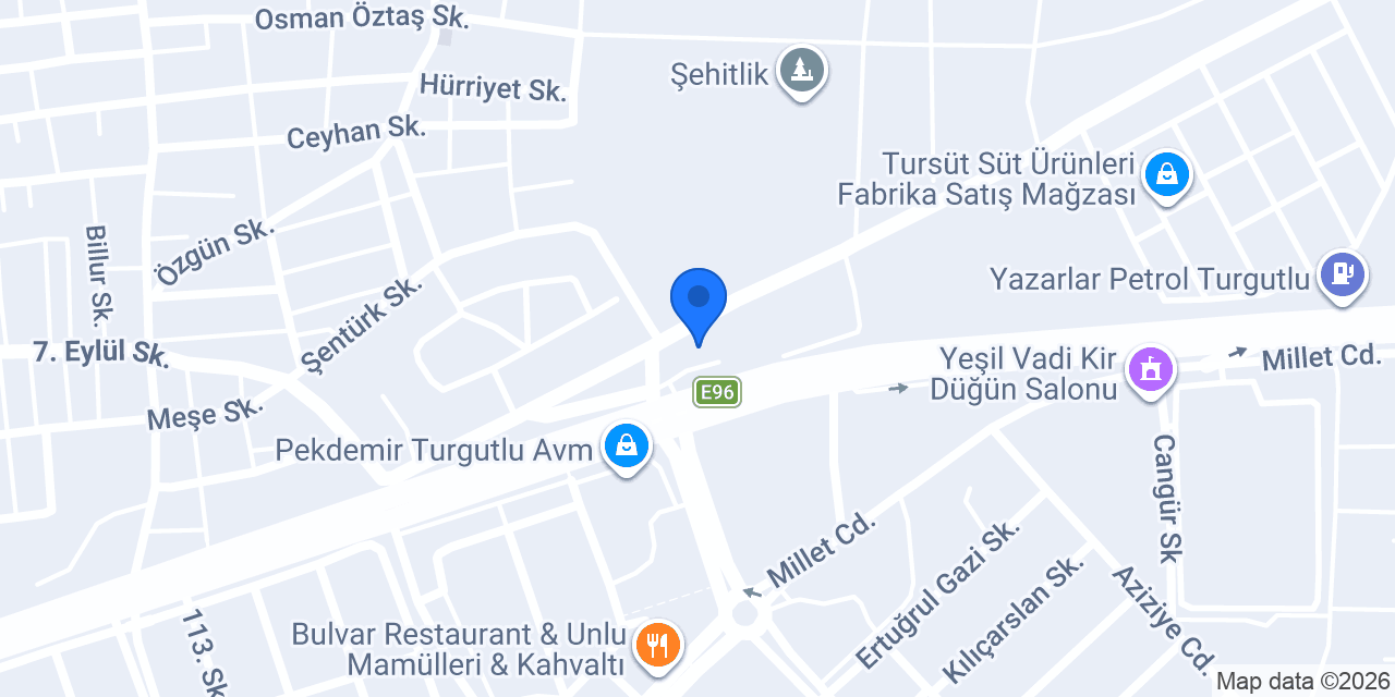 Renalege Diyaliz Merkezi konumu