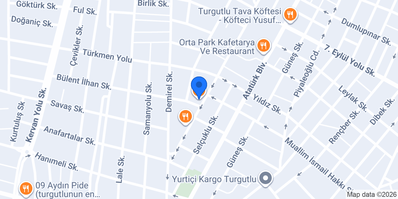 WOK XIN Turgutlu konumu