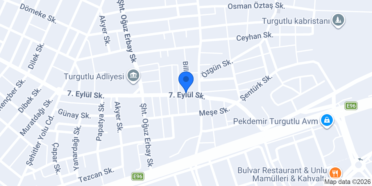Görgülü Mobilya konumu