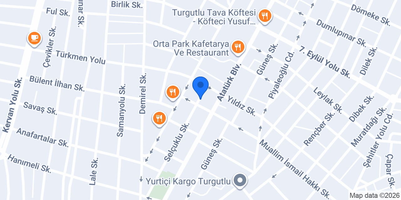 Herbalife Turgutlu konumu