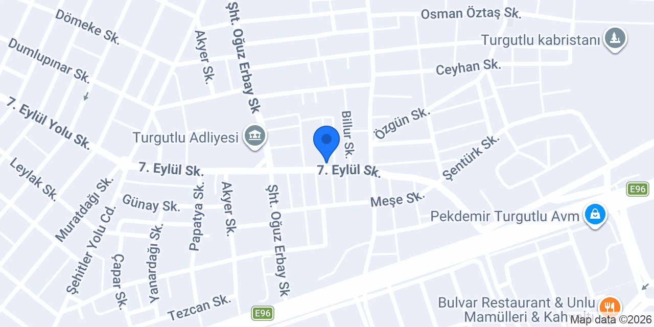 Güçlü Kreş konumu