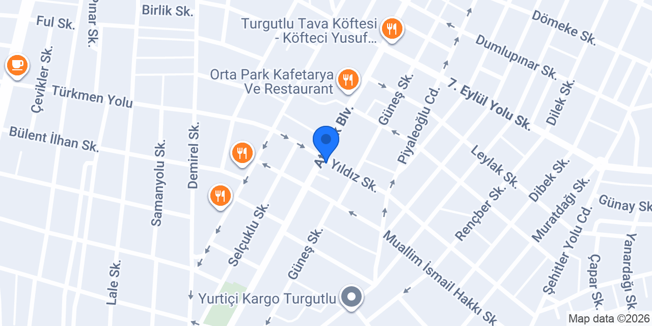 Bulvar Eczanesi konumu