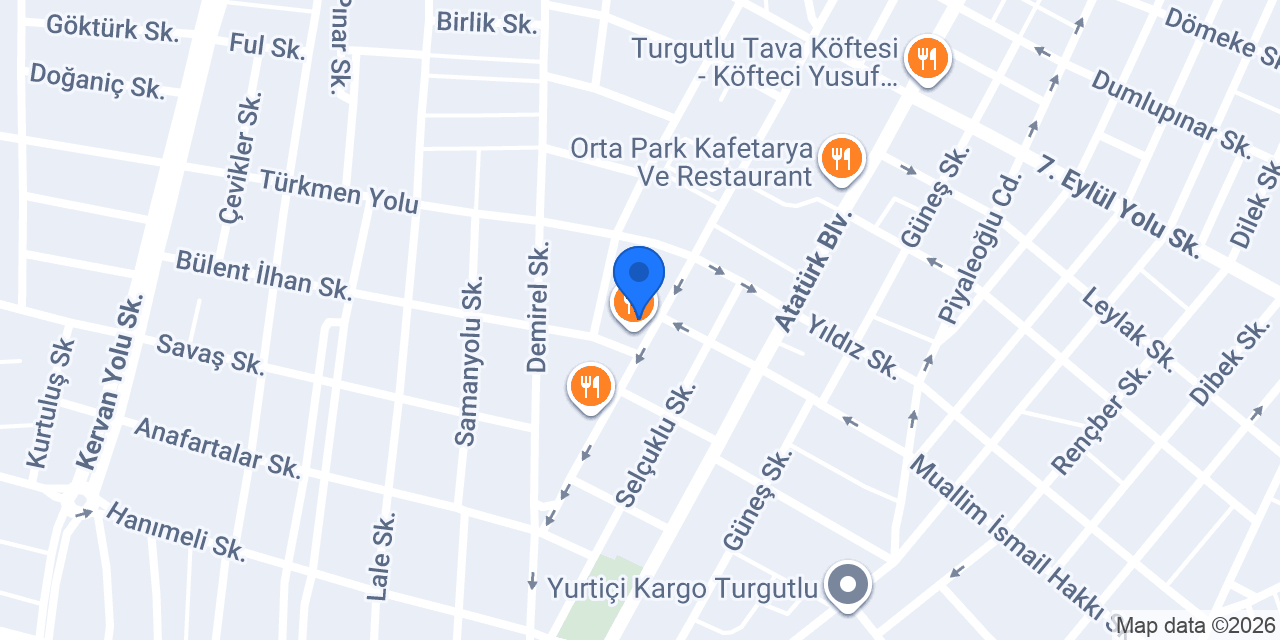 My Fried Chicken - Manisa Turgutlu konumu