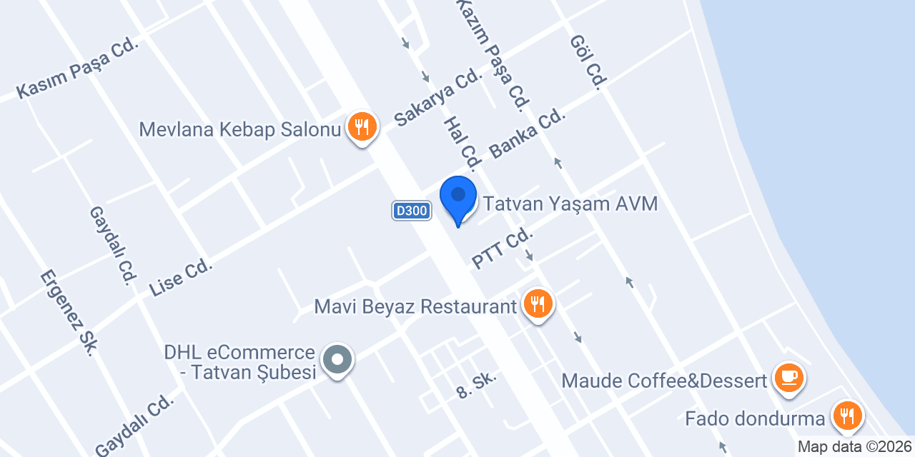 Cengiz Deri Tatvan konumu