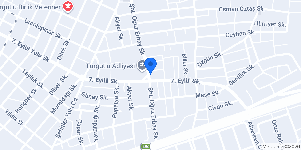 Okyay Eczanesi konumu