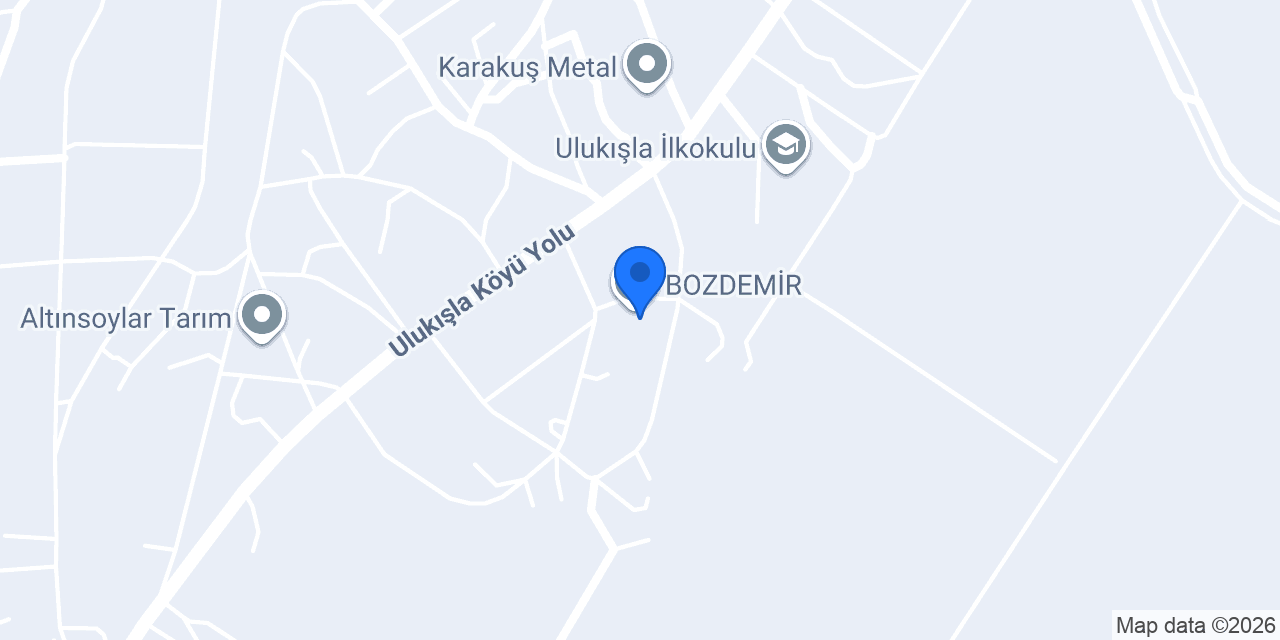 BOZDEMİR konumu