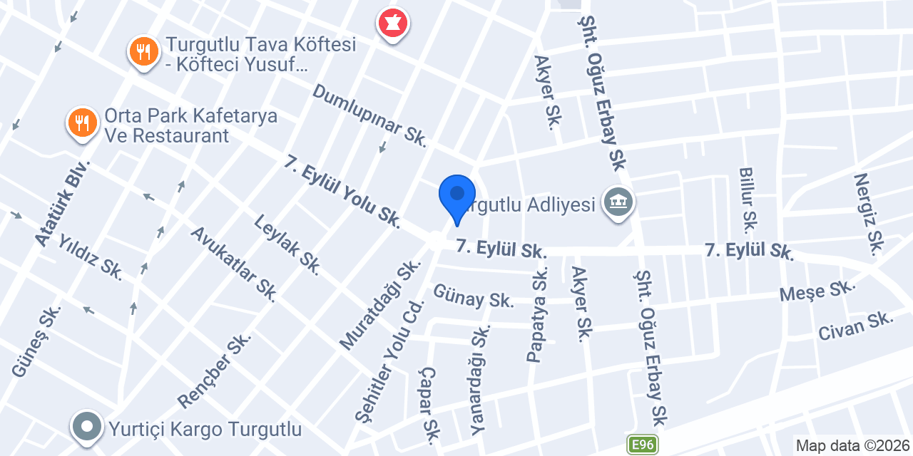 Halıbank Turgutlu konumu