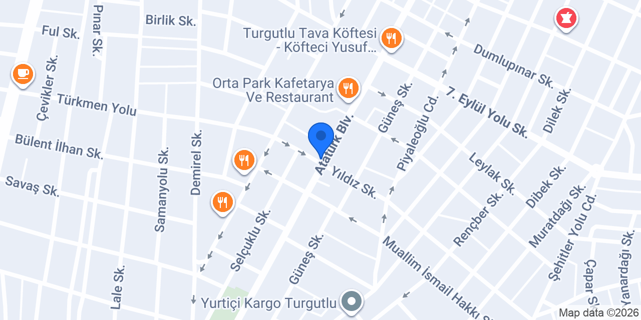 Özen Tekel Büfe konumu