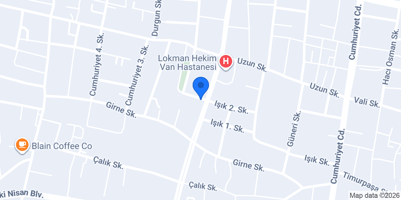 YILMAZ ELEKTRİK İNŞAAT TAAHHÜT konumu