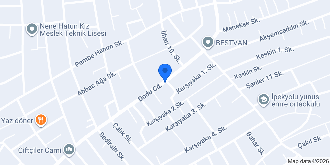 Nehir Yapi Inşaat Malzemeleri konumu