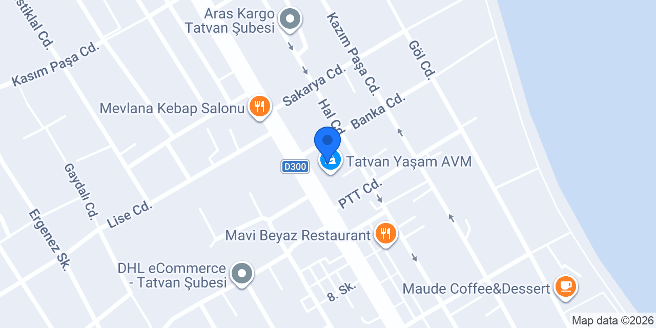 TATVAN DRY TEZ kuru temizleme konumu