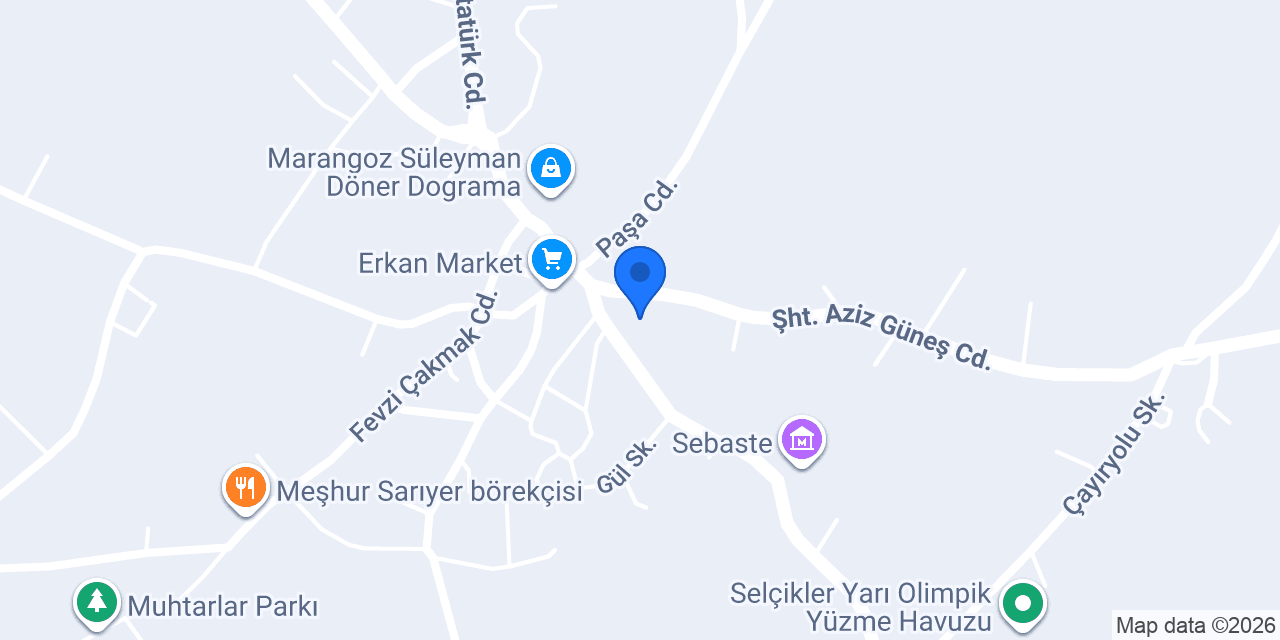 Sebaste Pen konumu