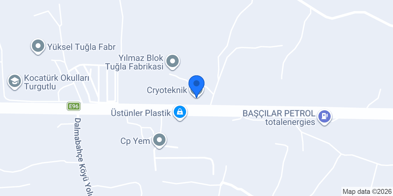 Cryoteknik konumu