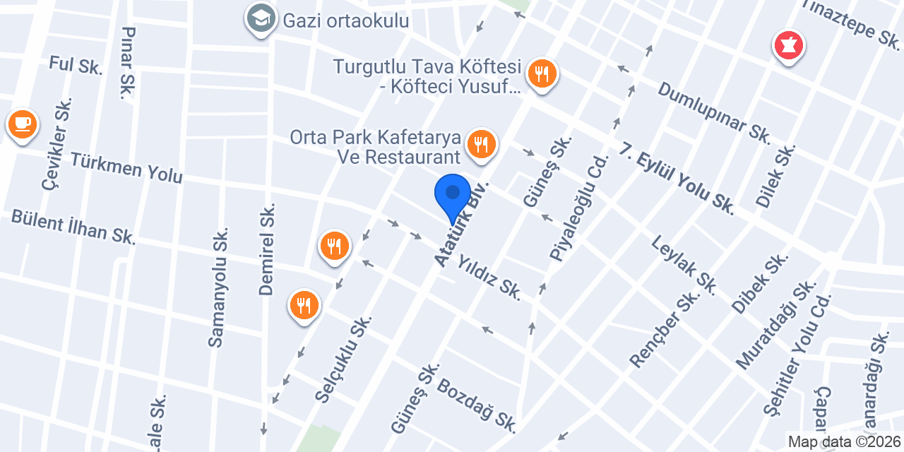 Sağlam Taksi konumu
